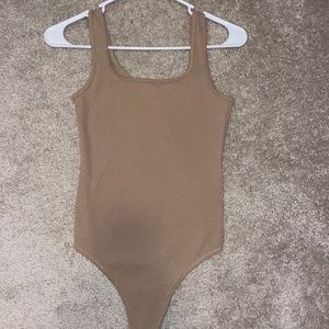 Abercrombie 90s Seamless Ribbed Tank Bodysuit